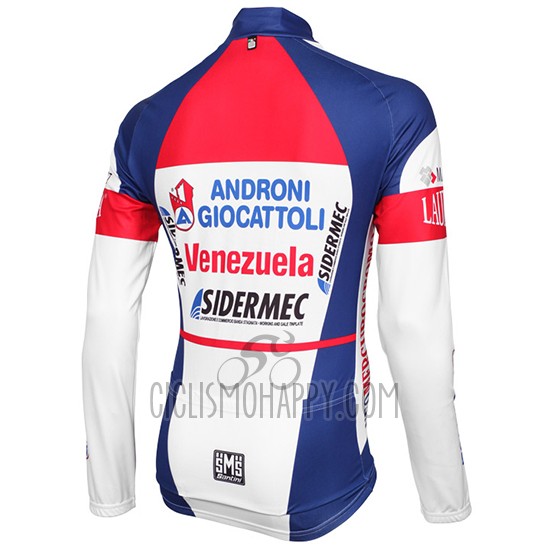 Androni Giocattoli Cycling Jersey Bib Tight 2015 Men Long Sleeve White